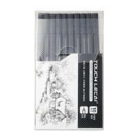 Touchlecai 10pc/set Micron Pen Set Brush Waterproof Black Ink Sketch Pen Drawing Art Markers Stationery For Students