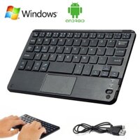Touchpad/ Normal Version Portable keyboard computer keyboards Mini Bluetooth Wireless Keyboard with Touchpad Mouse for Android IOS Tablet