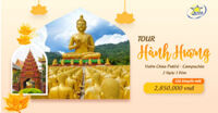 Tour Campuchia 2 Ngày 1 Đêm Giá Rẻ – Vườn Chùa Pukiri