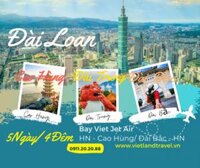 Tour Đài Loan : HÀ NỘI - CAO HÙNG - ĐÀI TRUNG - ĐÀI BẮC