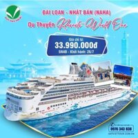 TOUR ĐÀI LOAN NHẬT BẢN (NAHA) | DU THUYỀN RESORTS WORLD ONE