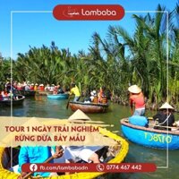 [Tour Du Lịch Đà Nẵng - Hội An] Trải nghiệm Rừng Dừa Bảy Mẫu 1 ngày đón tại Đà Nẵng