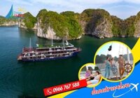 Tour Du thuyền La Pandora 2 ngày 1 đêm | Vịnh Hạ Long Lan Hạ