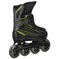 Tour Hockey Code 9 Youth Adjustable Inline Hockey Skate, Black, Medium 1-4