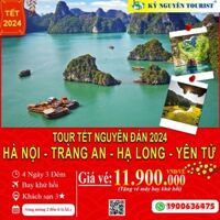 [TOUR TẾT 2024] VL02. HÀ NỘI – 4N3Đ - TRÀNG AN - BÁI ĐÍNH - VỊNH HẠ LONG – YÊN TỬ - BAO VÉ MÁY BAY KHỨ HỒI