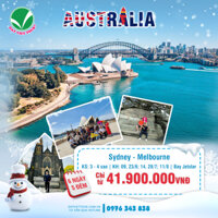 TOUR ÚC: SYDNEY | MELBOURNE | BAY JETSTAR 6N5D