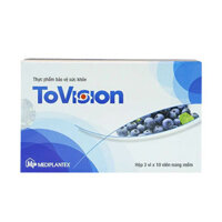 Tovision, hỗ trợ làm giảm quá trình lão hóa mắt, giảm đục thủy tinh thể