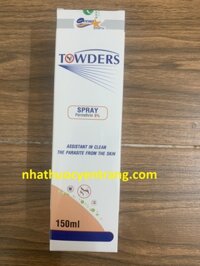 Towders xịt 150ml