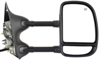 Towing Mirror Compatible with 1999-2007 Ford F250 Super Duty/F350 Super Duty/F450 Super Duty Power Manual Folding Heated Towing with Dual Glass Dou...