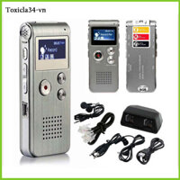 Toxicla34 GWEN Mini 8GB ghi âm Mictaphone ghi âm kỹ thuật số Máy nghe nhạc MP3