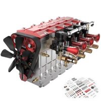 TOYAN FS-L400WC DIY KIT 14cc Inline 4 Cylinder Four Stroke Water Cooled Nitro Engine Model Assembly RC Car Boat Ship Air