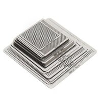 [Toyb] 27 Cái BGA Reballing Rework Net Universal Stencil Bộ nhiệt trực tiếp