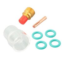 [Toyb] 7 chiếc Đèn pin hàn TIG Ống kính khí dày đặc #12 Cốc cho bộ WP-9 / WP-20 / WP-25 #