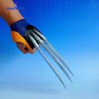Toychest 1 Đôi Găng Tay Cosplay Wolverine, Deadpool 3 Siêu Anh Hùng Wolverine Sói Móng Vuốt, Trang Phục Halloween Cổ Điển X-Men Marvel Có Thể Đeo Wolverine Đạo Cụ Cosplay Người Hâm Mộ Wolverine
