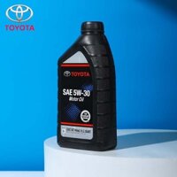 Toyota Motor Oil SN 5W30 ILSAC-GF5 Fully Synthetic - 1 Quart / 946mL