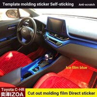 Toyota Thích Hợp Cho TOYOTA C-HR Sửa Đổi Nội Thất Điều Khiển Trung Tâm Nhãn Dán Sợi Carbon Chuyên Dụng Yize CHR Thẻ Giấc Mơ Đổi Màu Dụng Cụ Bánh Răng Điều Khiển Cửa Nâng Tay Cầm Trang Trí Chống Trầy Xước Prote