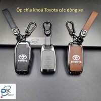 Toyota- Trọn bộ ốp chìa khoá hợp kim cao cấp các dòng xe:  Cross, Camry,Altis, Prado, Fortuner, Yaris, Cruise,Veloz..