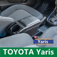 Toyota Yaris Tay Vịn Hộp Điều Khiển Điều Chỉnh Trung Tâm Điều Khiển Tự Động Hộp Bảo Quản Phụ Kiện Ô Tô Retrofit Các Bộ Phận Nội Thất Có Sạc Giao Diện USB Type-C Giá Đỡ Tay Còn Lại