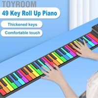 ToyRoom Piano cuộn có thể gập lại 500mAh Giáo dục nhẹ 49 phím cho trẻ em