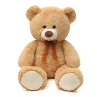 Toys Studio 36 inch Big Teddy Bear Cute Giant Stuffed Animals Soft Plush Bear for Girlfriend Kids, Tan