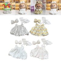 Toysmith 3x Váy Búp Bê Cho Bé Gái Búp Bê Quần Áo Đầm Cho Búp Bê 15 Inch Chấm