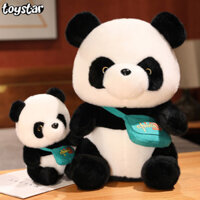 【ToyStar】Búp bê Panda khổng lồ mô phỏng, đồ chơi nhồi bông Panda, búp bê dễ thương cho trẻ em, quà lưu niệm Panda, búp bê đầu giường Panda 25/35/45CM