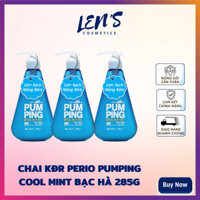 [TP HCM] Chai Kem Đánh Răng Perioe Cool Mint hương bạc hà Pumping Hàn Quốc 285g siêu tiết kiệm