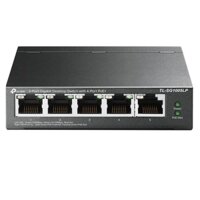 TP-LINK 17180 SG1005LP 4p POE Switch Để Bàn 5 Cổng Gigabit với 4 Cổng PoE+