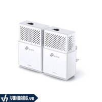 TP-Link PA7010 KIT | Bộ Truyền Mạng Qua Dây Điện Powerline AV1000 - Tốc Độ Cao Gigabit | Hàng Chính Hãng