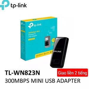 TP-Link 300Mbps Mini Wireless N USB Adapter TL-WN823N