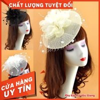 TP Mũ cô dâu chụp hình thời trang