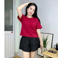 TPA204 (M-6XL) Áo Thun Nữ Croptop Phom Rộng Big Size Tuyenphan