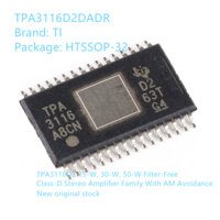 Tpa3116d2dadr màn hình lụa TPA3116 HTSSOP-32 chip khuếch đại công suất âm thanh loại D 2 kênh đích thực 3110 3116 3118