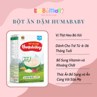 TPBS Bột Ăn Dặm Cho Bé Humababy (Hộp 10 Gói x 25g)