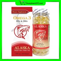 TPBVSK Alaska Deep Sea Fish Oil Omega-3 Hỗ Trợ Giúp Cải Thiện Thị Lực
