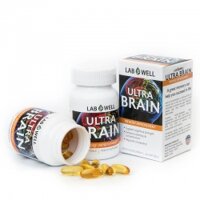 Tpbvsk bổ não Lab Well Ultra Brain, Hộp 60 viên
