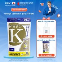 Tpbvsk DHC Vitamin K 30 ngày (Viên uống DHC hỗ trợ hấp thụ canxi gói 60 viên)