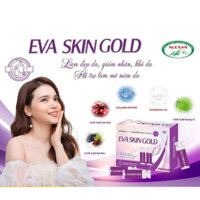 TPBVSK Eva Skin Gold (2 hộp x 8 gói) Nước uống Làm Đẹp Da, Hạn Chế Khô Da, Nhăn Da, Nám Sạm