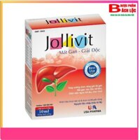 TPBVSK Giải Độc Gan Jollivit Hỗ Trợ Cải Thiện Tình Trạng  Viêm Gan, Suy Gan, Men Gan Cao, Vàng Da, Mẩ