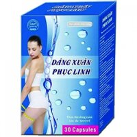 Tpbvsk giảm cân Dáng Xuân Phục Linh, Hộp 30 viên