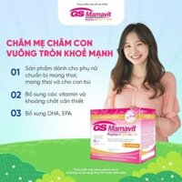 TPBVSK GS Mamavit prefolin DHA - hỗ trợ cung cấp vitamin, DHA cho phụ nữ mang thai
