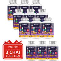 TPBVSK hỗ trợ Tăng Chiều Cao NuBest Tall 10 cho Trẻ trên 10 Tuổi - Combo 9 tặng 3 Hộp