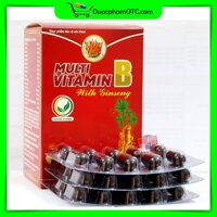 TPBVSK Multi Vitamin B With Ginseng Hỗ Trợ Tăng Cường Sức Khoẻ