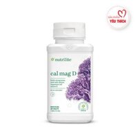 TPBVSK Nutrilite™ Cal Mag D Hỗ trợ giảm nguy cơ thiếu hụt Canxi, giúp xương, răng chắc khỏe, giảm loãng xương 180 viên