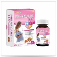 [TPBVSK] PRENACARE GOLD – Bổ Sung Vitamin Và Khoáng Chất Cho PNCT&CCB (Lọ 30 viên nang mềm)