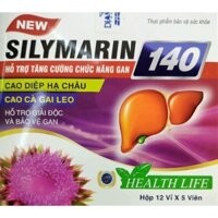 TPBVSK Silymarin hỗ trợ tăng cường chức năng gan. giải độc và bảo vệ gan Hộp 60 viên