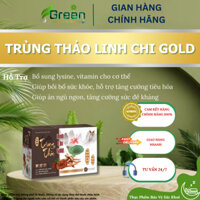 [TPBVSK] TRÙNG THẢO LINH CHI GOLD - Hỗ Trợ Ăn Ngủ Ngon (Hộp 3 vỉ x 10 viên)