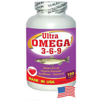 TPBVSK Ultra Omega 3-6-9 Hỗ Trợ Giảm Nguy Cơ Mắc Tim Mạch