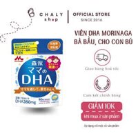 TPBVSK: Viên uống bổ sung DHA, lợi sữa cho bà bầu Morinaga Nhật