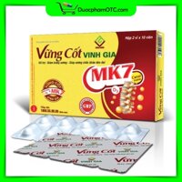 TPBVSK Vững Cốt Vinh Gia MK7 Bổ Sung Canxi Nano, Vitamin D, MK7